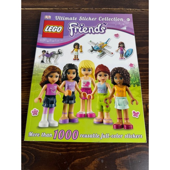 LEGO Friends Ultimate Sticker Collection Book Over 1000 Reusable Stickers - Picture 1 of 3